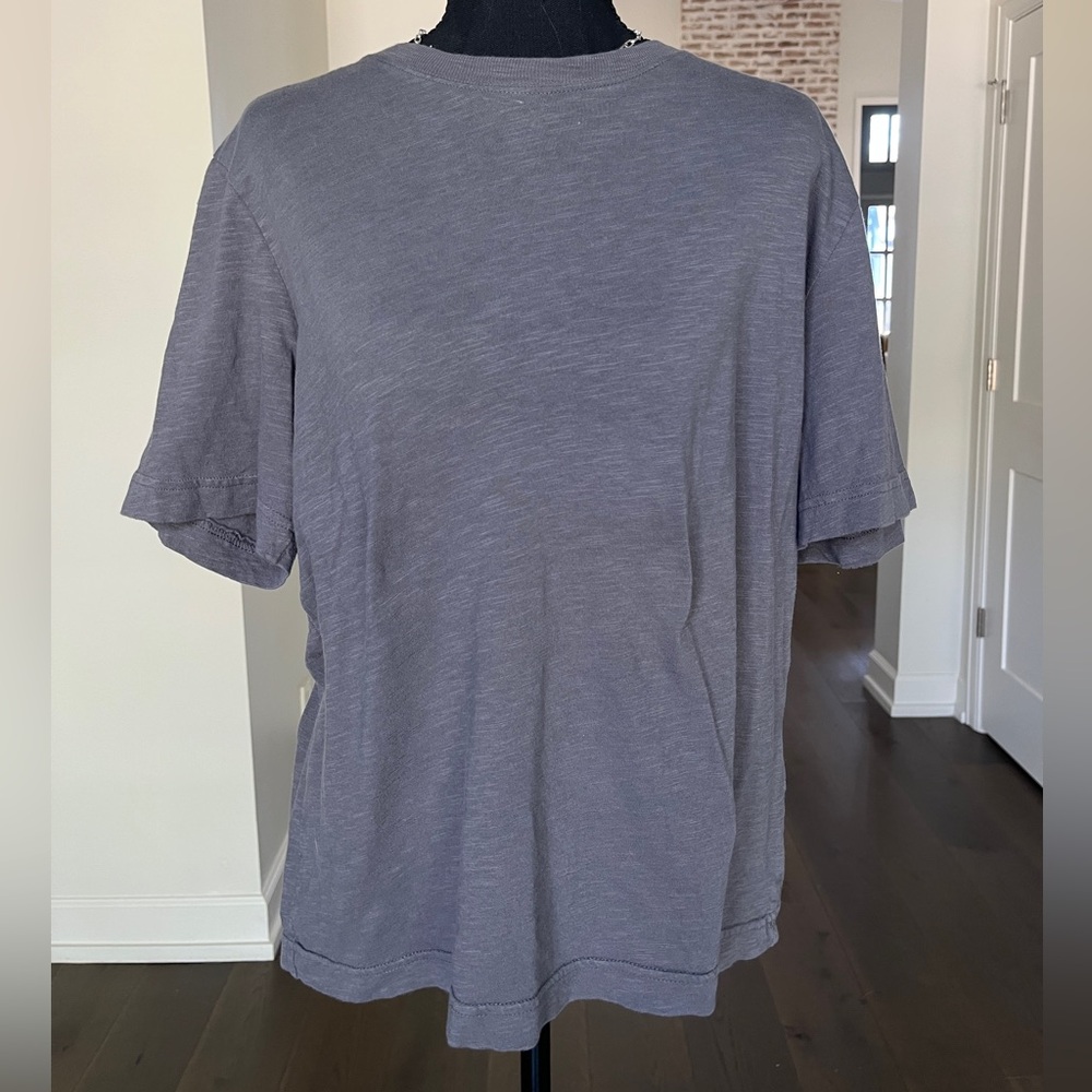 Divided Gray Small/Medium Charcoal Baggy Short Sleeve Tee